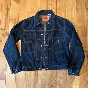 Big E lined Levi’s denim jacket